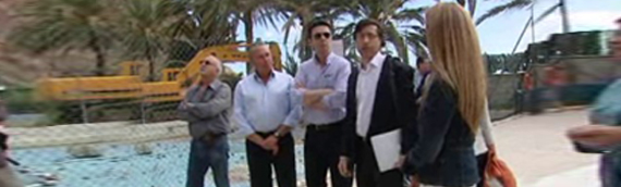 Visita de José Manuel Soria a La Gomera