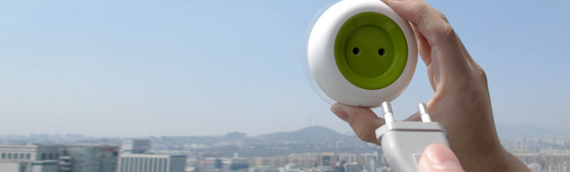 Enchufe solar para ventanas que genera electricidad by Kyuho Song & Boa Oh